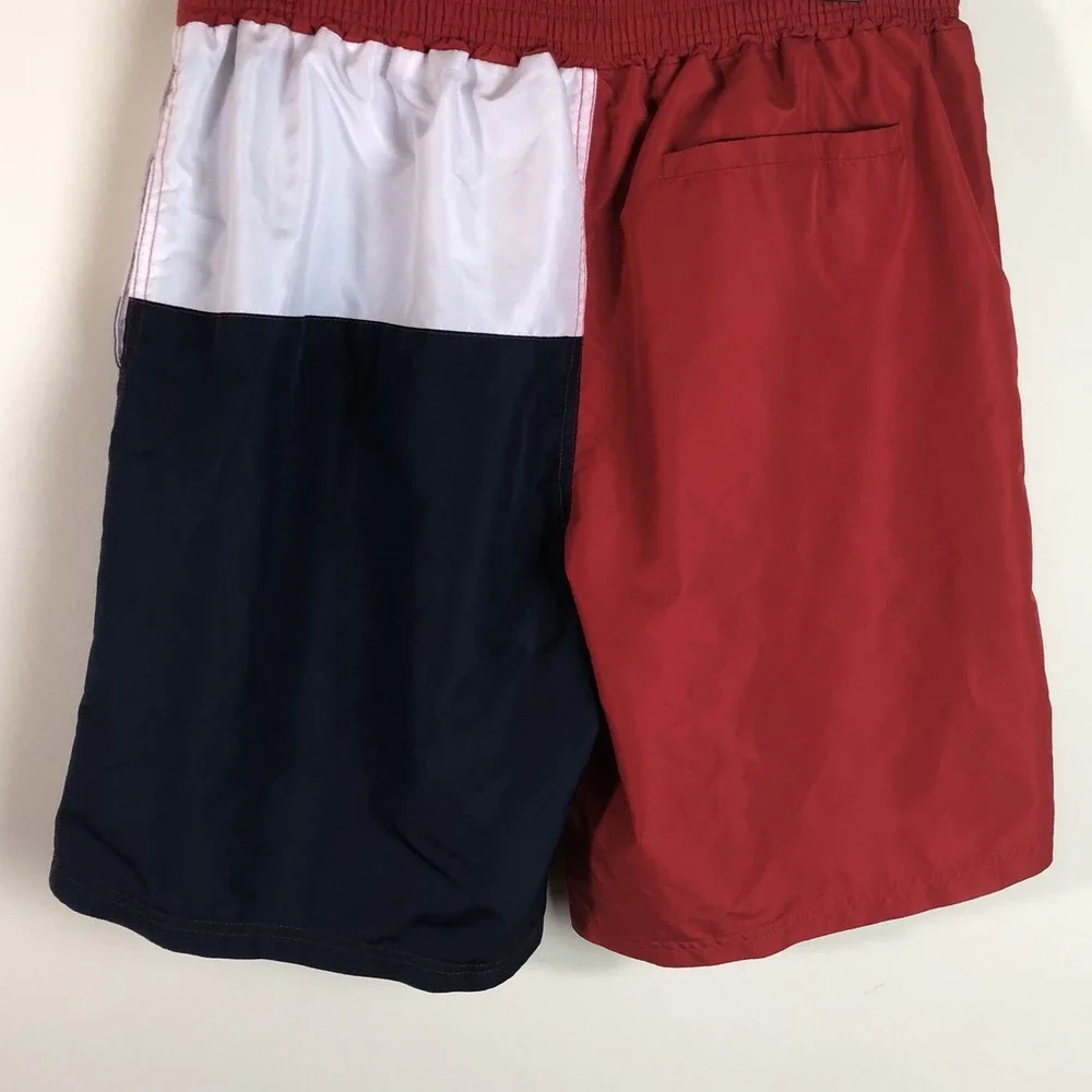 Washington Capitals G-III NHL Swim Trunks Board Shorts Mens Red Navy White Sz L